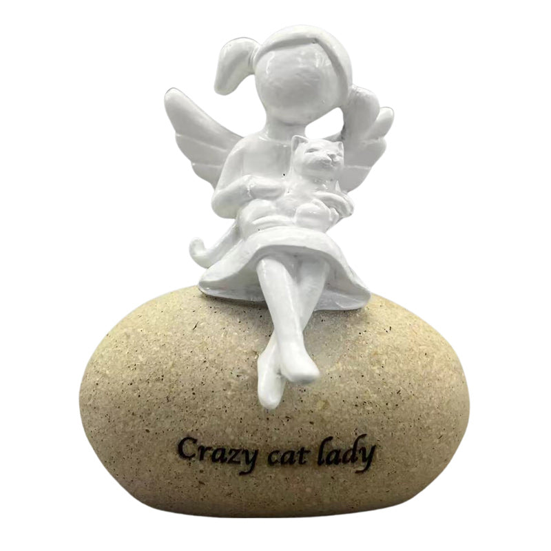 Crazy Cat Lady Figurine