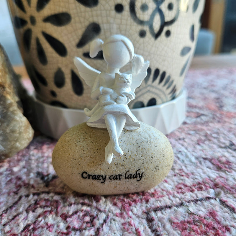 Crazy Cat Lady Figurine