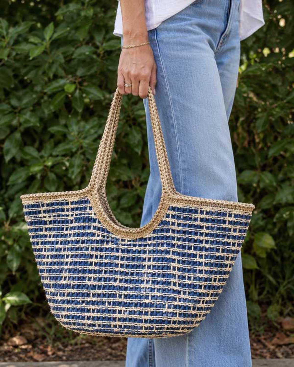 Free Spirit Tote Bag - Denim Blue