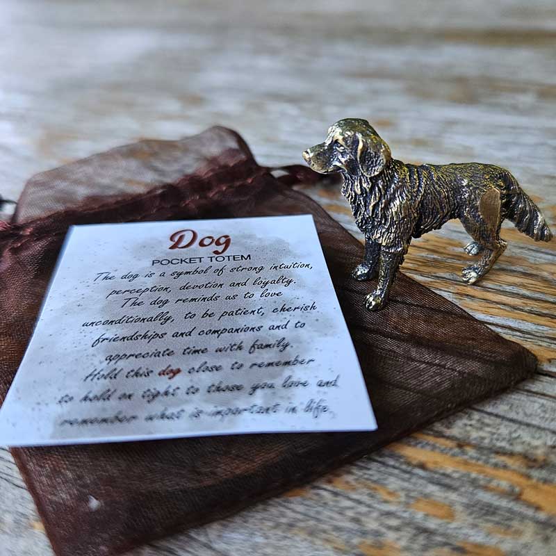 Dog Pocket Totem - Loyalty & Devotion