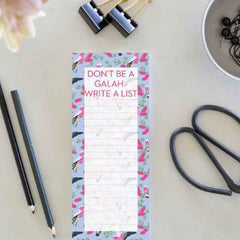 Don't Be A Galah - Magnetic Note Jotter