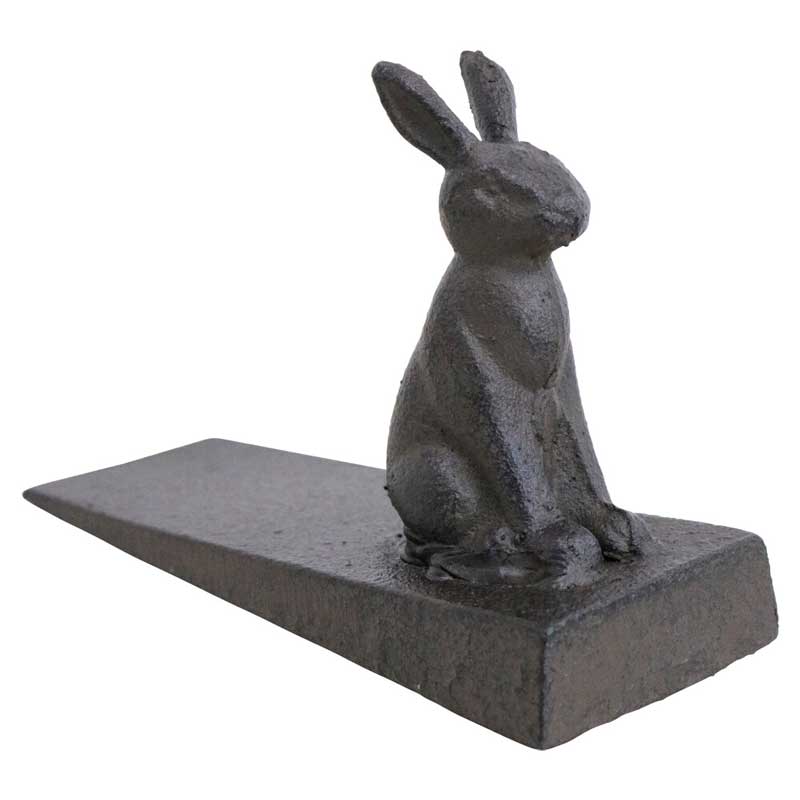 Sitting Rabbit Door Stop - Cast Iron