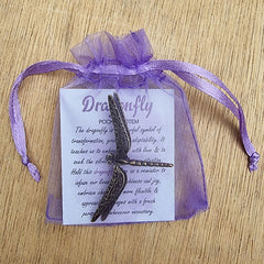 Dragonfly Pocket Totem - Adaptability, Joy & Light