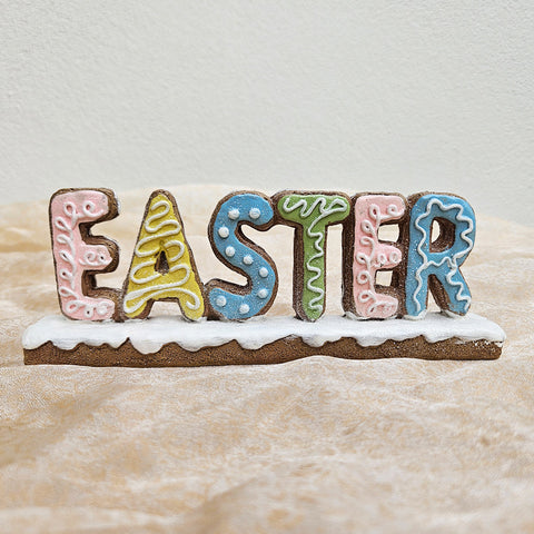 Easter Gingerbread Sign