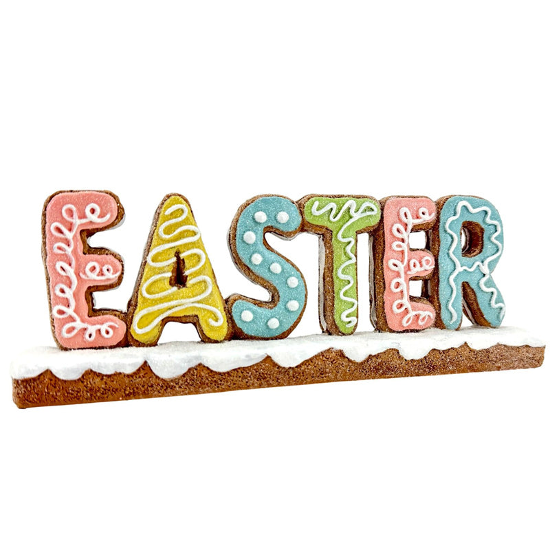 Easter Gingerbread Sign