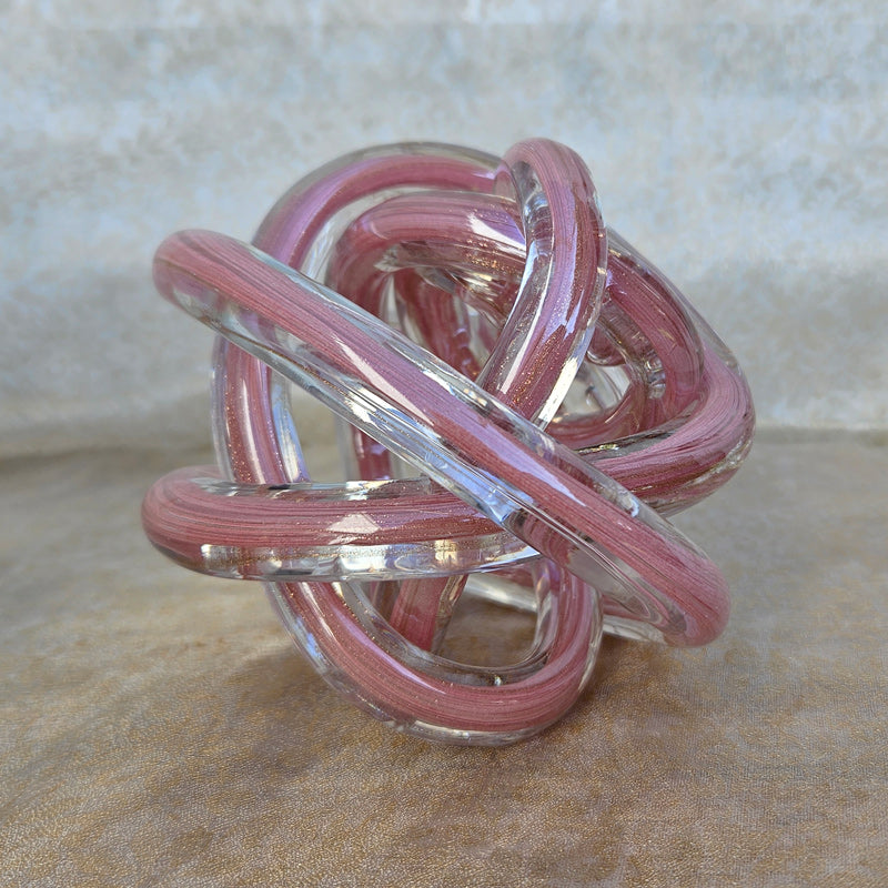 Endless Knot Pink & Gold