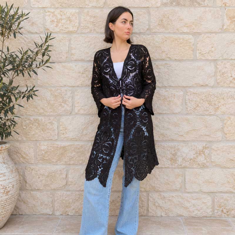 Everything And More Kimono - Black