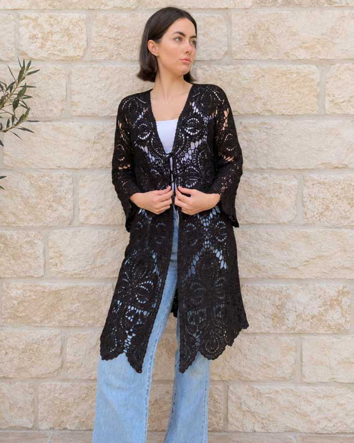 Everything And More Kimono - Black