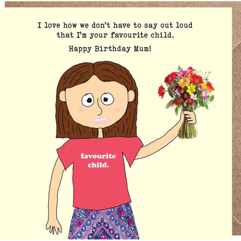 Lucy Loves Life Card - Happy Birthday Mum