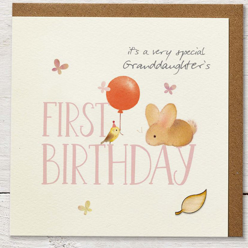 First Birthday Greeting Card