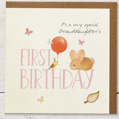 First Birthday Greeting Card