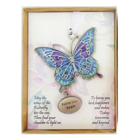 Follow Your Heart Butterfly - Gift Boxed