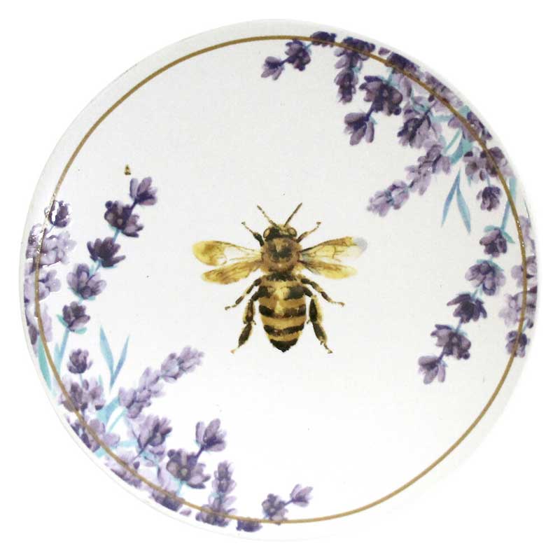 Bee Trinket Dish - Floral Design