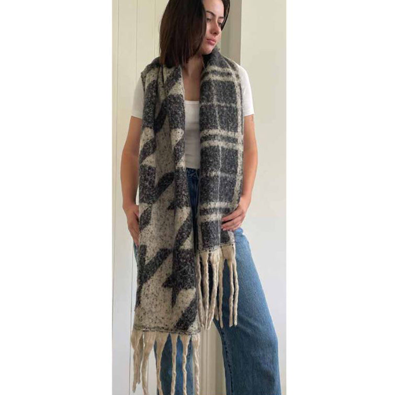 Forevermore Graphite Winter Scarf