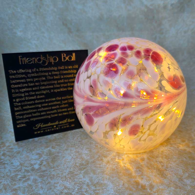 Friendship Ball Glow Light - Pink