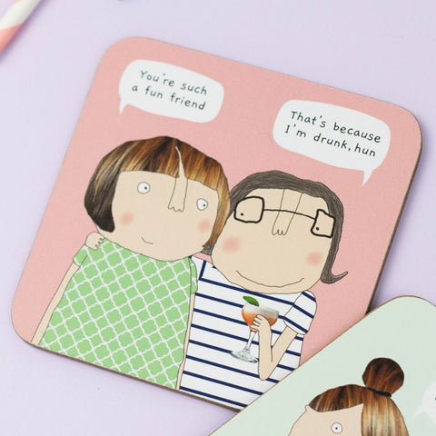 Rosie Made A Thing Coaster - Fun Friend