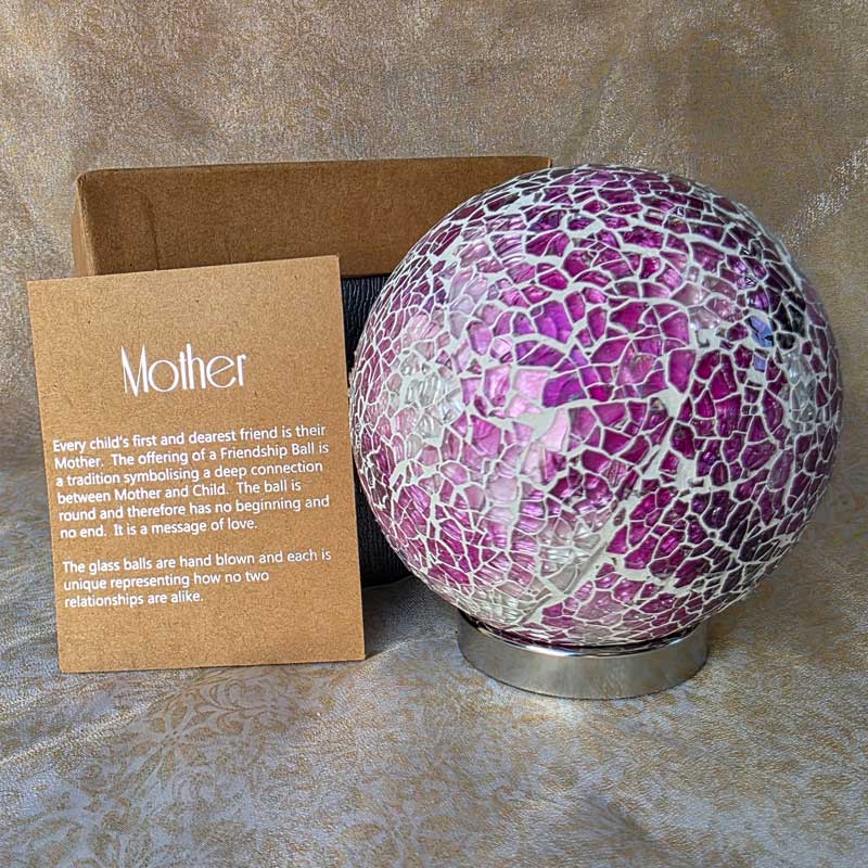 Mother Friendship Ball Fuschia Pink