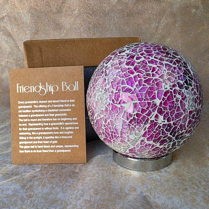 Grandparent Friendship Ball Fuschia Pink