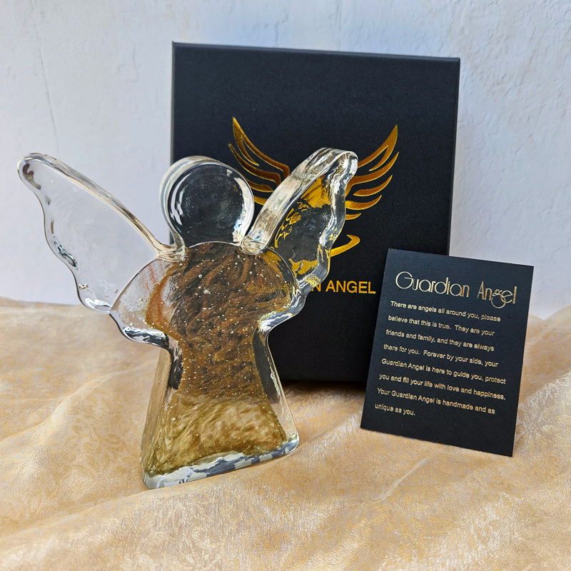 Glass Guardian Angel - Gold