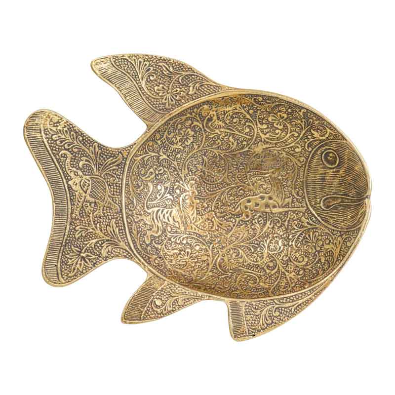 Gold Fish Trinket Dish