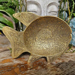 Gold Fish Trinket Dish