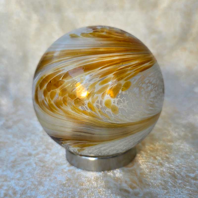 Friendship Ball Golden Swirls