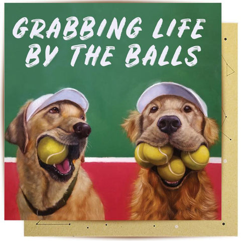 Grabbing Life By The... Greeting Card