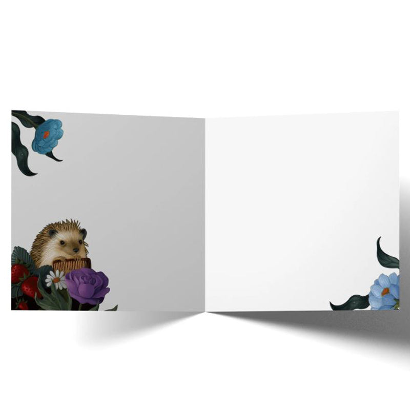 Hedgehugs And Kisses Greeting Card