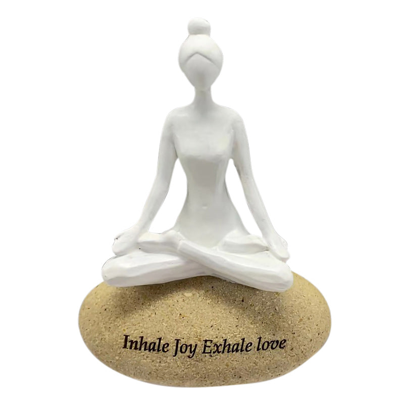 Inhale Joy Exhale Love Inspo Figurine