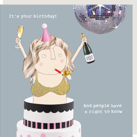 Rosie Made A Thing Birthday Card -  It's Your Birthday