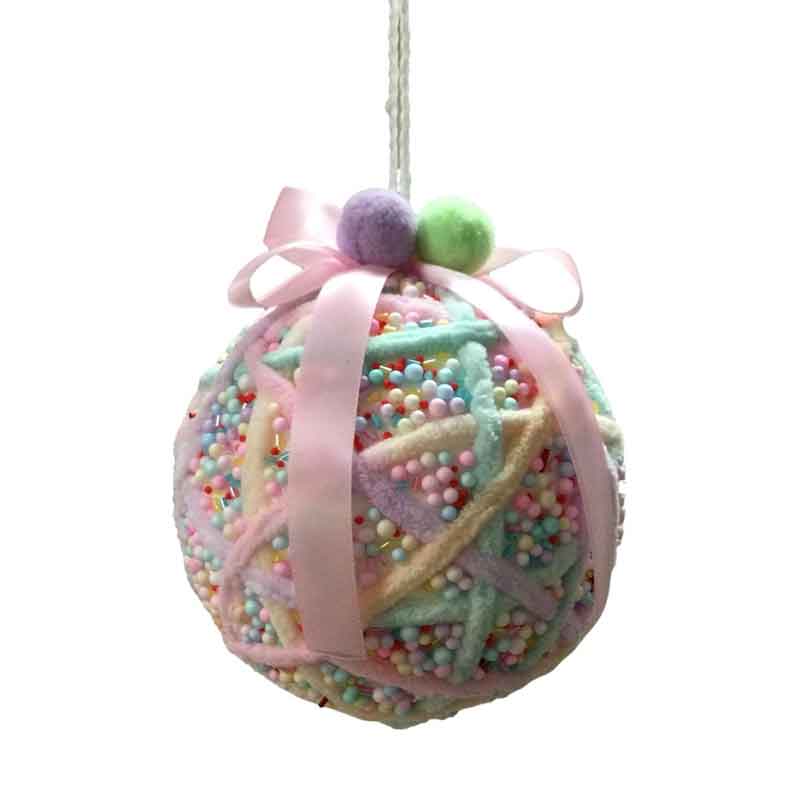 Candy Pink Christmas Bauble - Extra Large