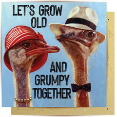 Let's Grow Old Together Greeting Card