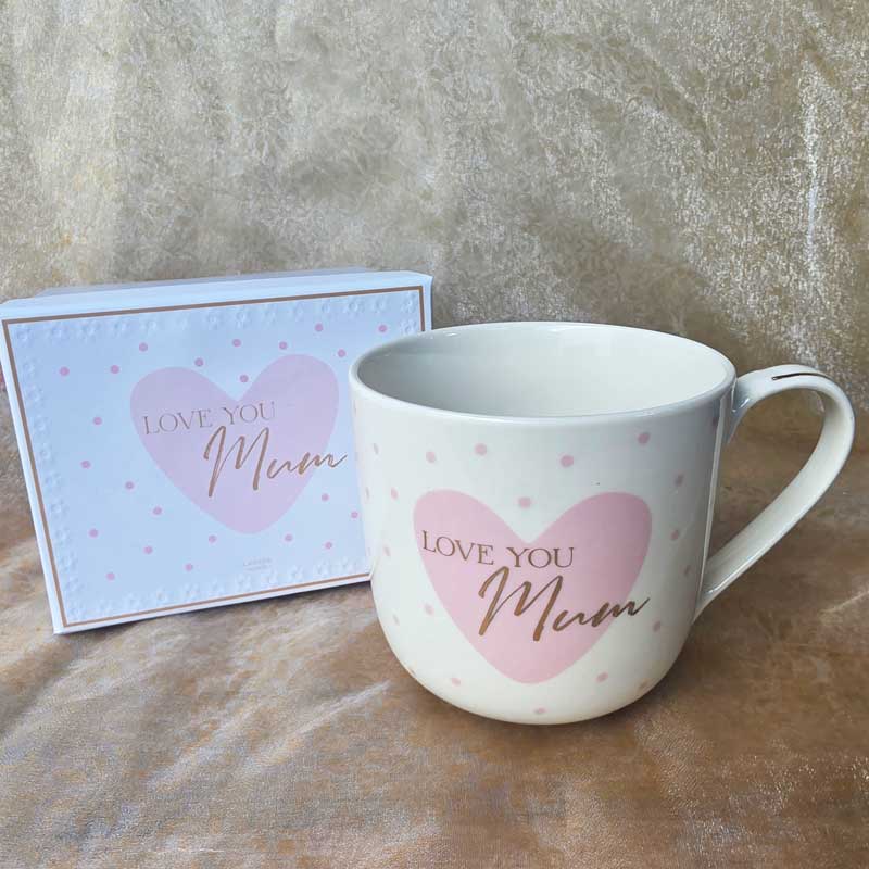 Love You Mum Gift Boxed Mug