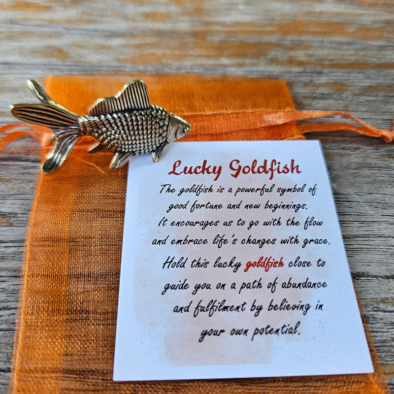 Lucky Goldfish Pocket Totem - Good Fortune