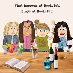 Lucy Loves Life Card - Book Club