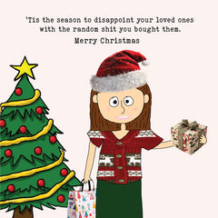 Lucy Loves Life Card - Tis The Season