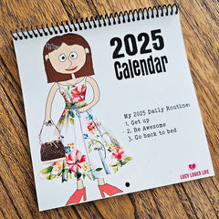 2025 Lucy Loves Life Calendar