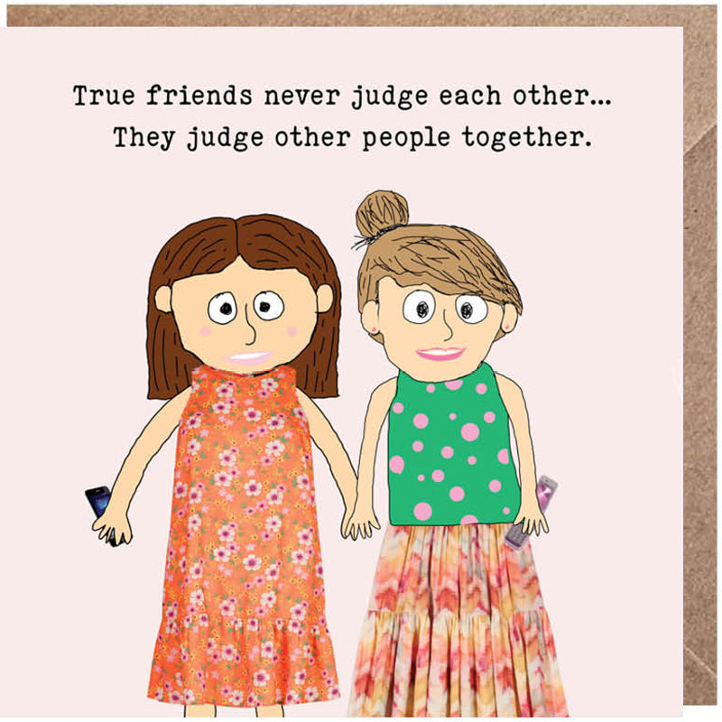 Lucy Loves Life Card - True Friends