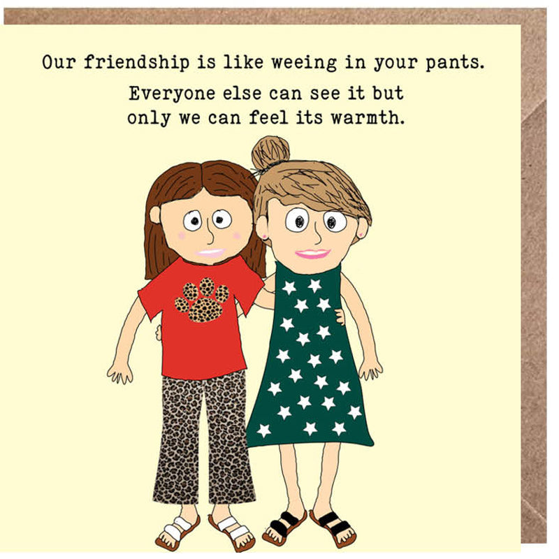 Lucy Loves Life Card - Friendship Warmth