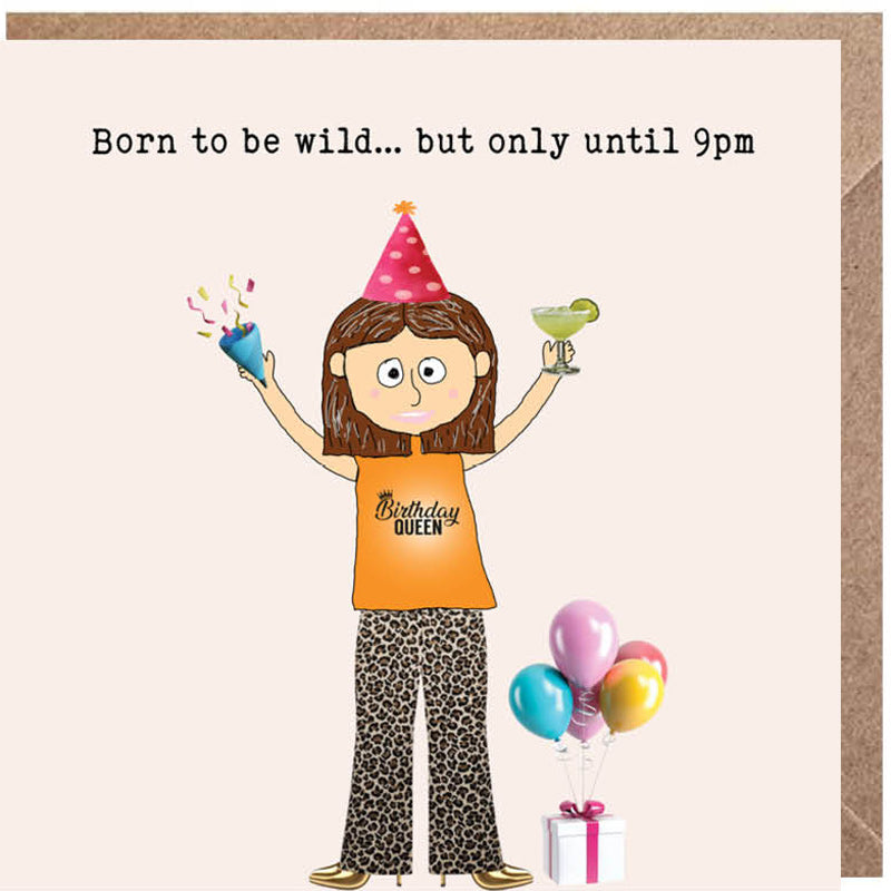 Lucy Loves Life Card - Born To Be Wild