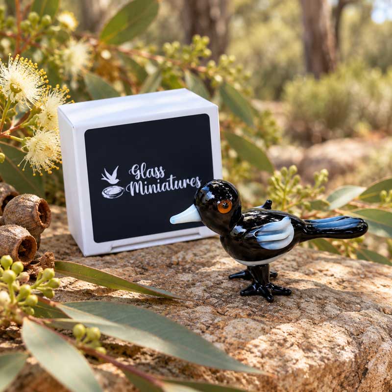 Glass Miniatures - Magpie