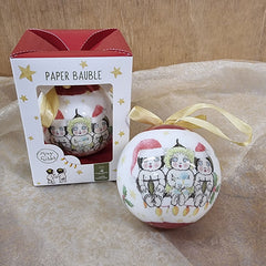 May Gibbs Gift Boxed Christmas Bauble Ornament - Gumnut Babies