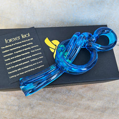 Forever Knot Bright Blue