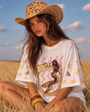 Sea Siren Mermaid Tee By Coco Cartel
