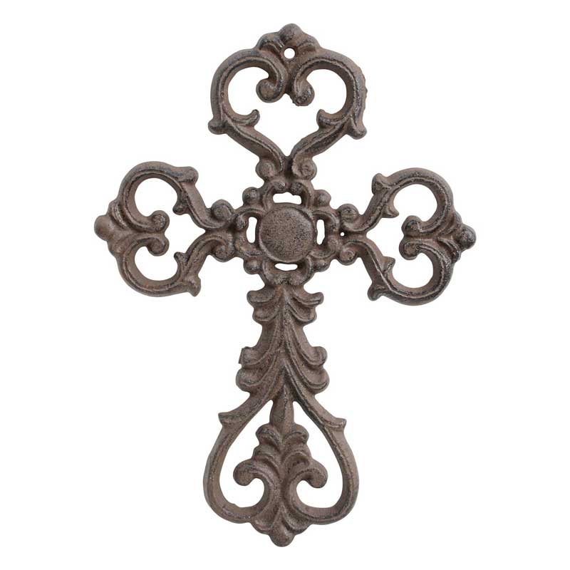 Metal Cross Wall Decor - Large