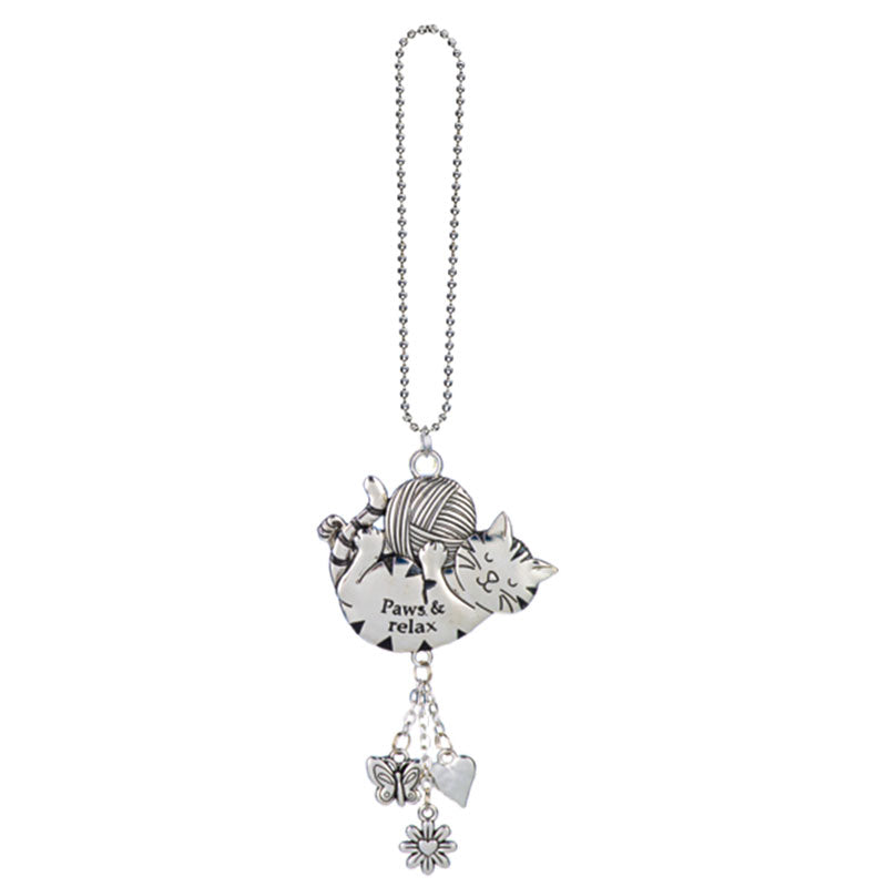 Paws & Relax Hanging Cat Charm
