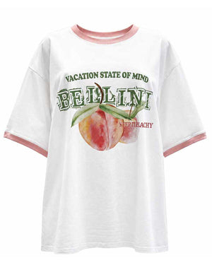 Peach Bellini Tee By Coco Cartel