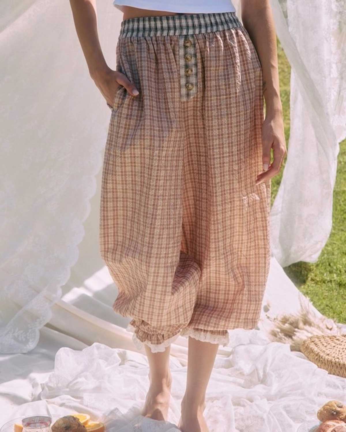 Picnic Days Plaid Pants