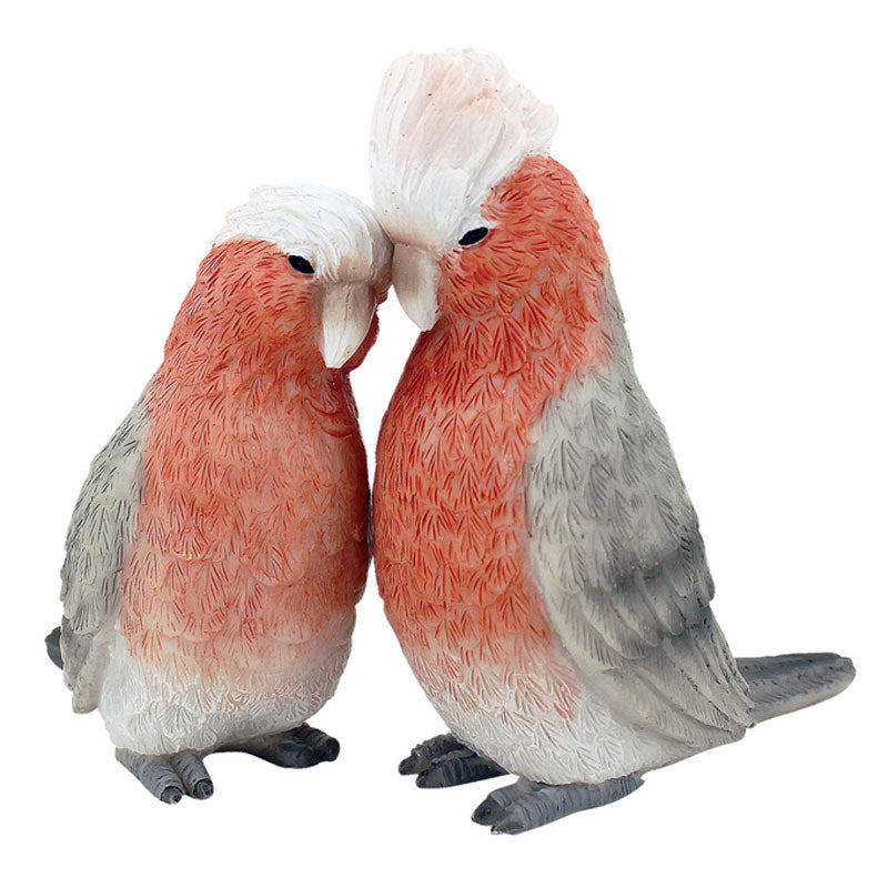 Galahs In Love - Pink and Grey