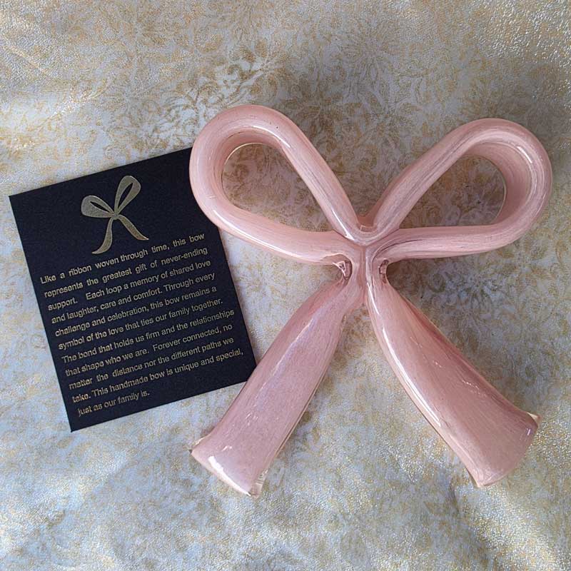 Glass Ribbon - Pink